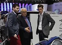 Franco Sbarro at the 2018 Geneva Motor Show