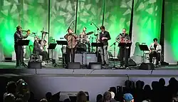 Frank London's Klezmer Brass Allstars playing in Warsaw in September 2011