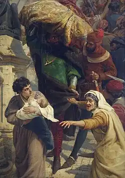 The Fall of Rienzi by Frank William Warwick Topham