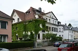 1931-1933: Ganghoferstraße&nbsp;24 in the Poets' Quarter of Frankfurt-Dornbusch, Germany