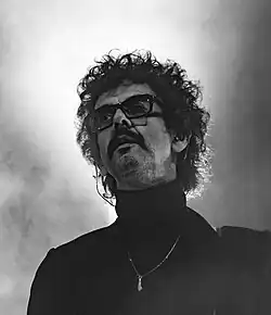 Frankie Poullain performing with The Darkness in Oslo, Norway in 2025