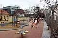 Playground adjacent to the park