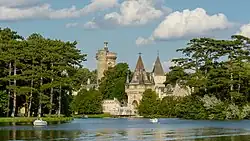 Castle and pond