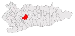 Location in Călărași County