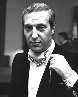 Forsyth in 1972, showing the bullet that grazed his head in the Biafra War