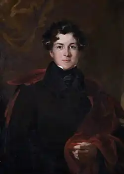 Edmund Parker (1810–1864), 2nd Earl of Morley, by Frederick Richard Say