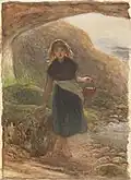 The Mussel Gatherer, 1861, Yale Center for British Art, New Haven