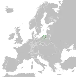 The Free City of Danzig in 1812