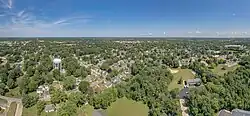 Aerial view of Freeport