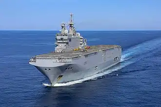 Mistral-class amphibious assault helicopter carrier