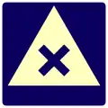 Crossroad with minor road