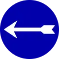 Direction to be followed