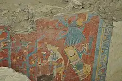 Detail from the Red Temple, c.600–700, Cacaxtla