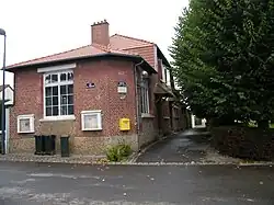 The town hall in Fresnes-Mazancourt