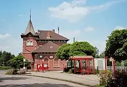 Friedland railway station in May 2007