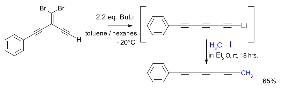 Fritsch-Buttenberg-Wiechell rearrangement Application