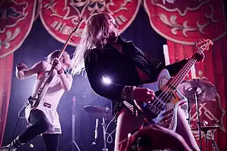 Frost Children performing in 2024