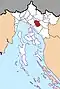 The location of the Municipality of Fužine