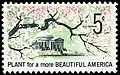 Plant for a More Beautiful America Cherry Blossom stamp
