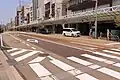 Site of Fukui-Ekimae Station in April 2016