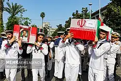 Funeral of Mohammad Reza Seddighi Saber