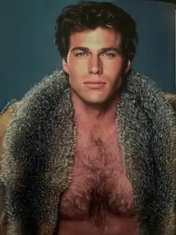 Handsome man in a fursuit portrait