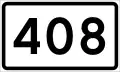 County Road 408 shield