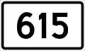 County Road 615 shield