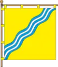 Flag of Krasnosilka rural hromada
