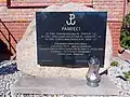 Memorial to local Polish resistance members killed by Nazi Germany in WW2