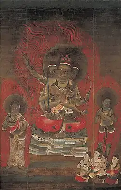 Trailokyavijaya, "The Conqueror of The Three Planes"—manifestation of Buddha Akshobhya