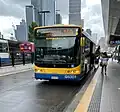 Brisbane bus G5007 working BUZ route 150 to Browns Plains