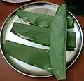 Patoleo before steaming