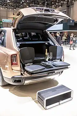 Camping seats in the boot