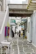 Street in Naoussa, Paros