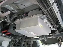 Power controller under bed at rear