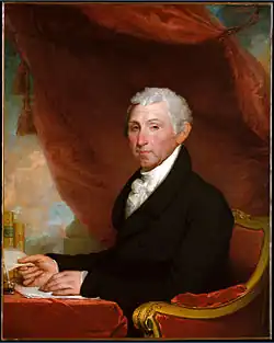 The fifth President of the United States, James Monroe, c. 1820–1822, Metropolitan Museum of Art New York City
