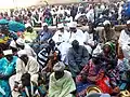Delegates sitting during festival