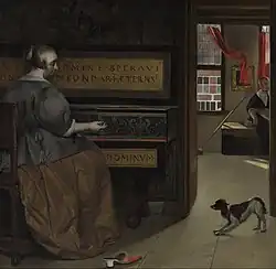 Lady at a Virginal, 1660-1667