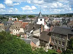 View of Gaillon from the castle