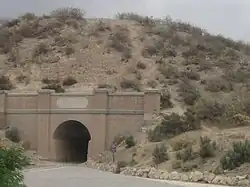 Old train tunnel entrance