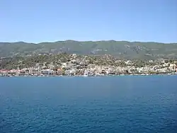 View of Galatas from Poros