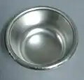 Top view of a modern gallipot