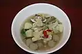 Gamja-ongsimi (potato dumpling soup)