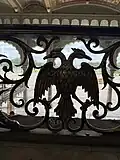 The Gandaberunda, the mythical two-headed bird of immense power and good fortune was the royal emblem of the Wodeyar dynasty and is seen in motifs scattered across the palace.