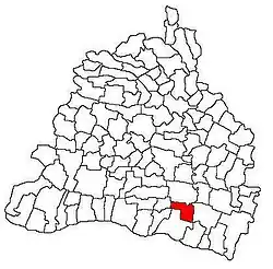 Location in Dolj County