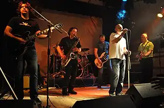 Garage performing in 2011