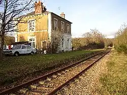 The railway station in Berjou