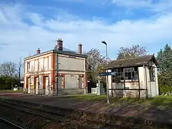 The railway station of Saint-Germain/Saint-Rémy