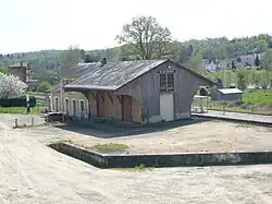 The Saint-Victurnien railway station, on the Limoges-Angoulême line
